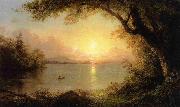 Frederic Edwin Church, Lake Scene